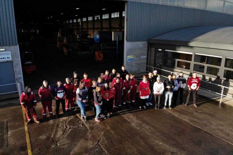 Tweddle Engineering and Cumbria Profiling Ltd held a Christmas jumper day
